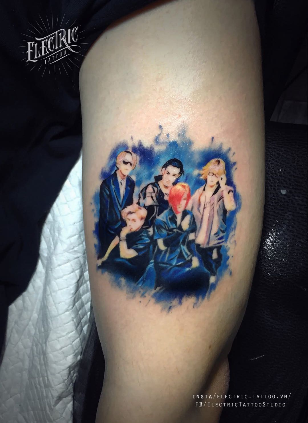 Hình xăm H.O.T Thỏ Rabit Run Dalab tại Electric Tattoo