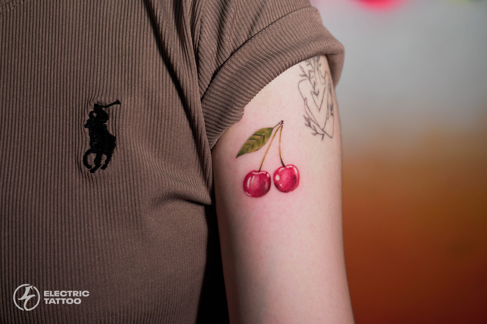 Giá hình xăm cherry - Electric Tattoo