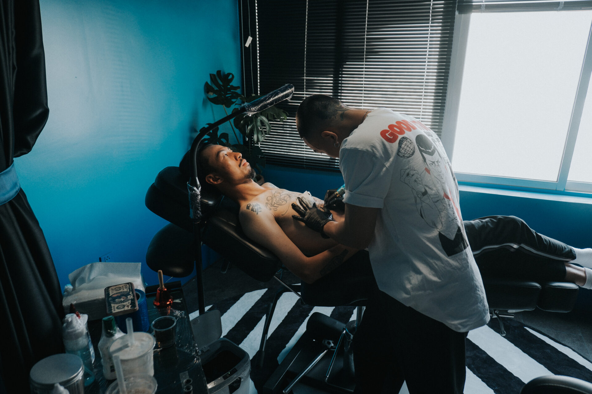 Hình xăm Rapper Đen Vâu tại Electric Tattoo 2023