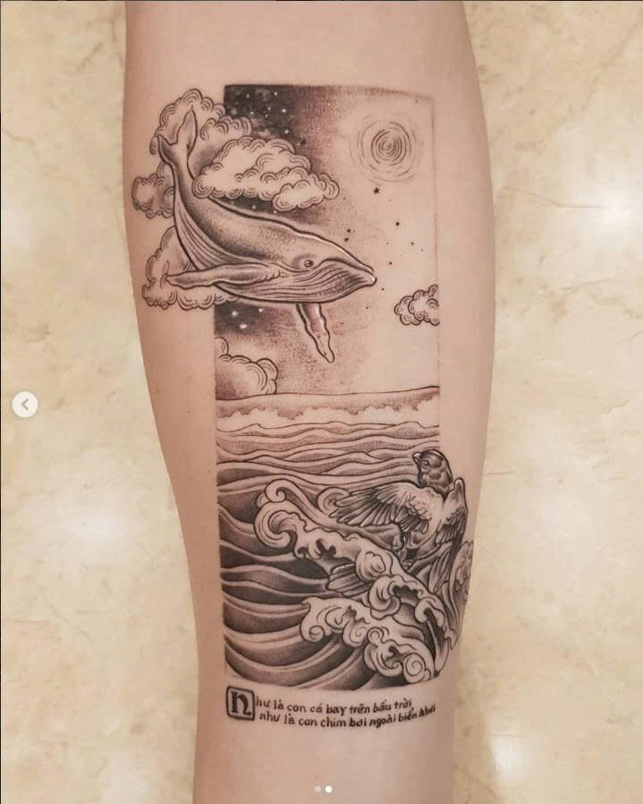 Hình xăm của JGKid Dalab tại Electric Tattoo