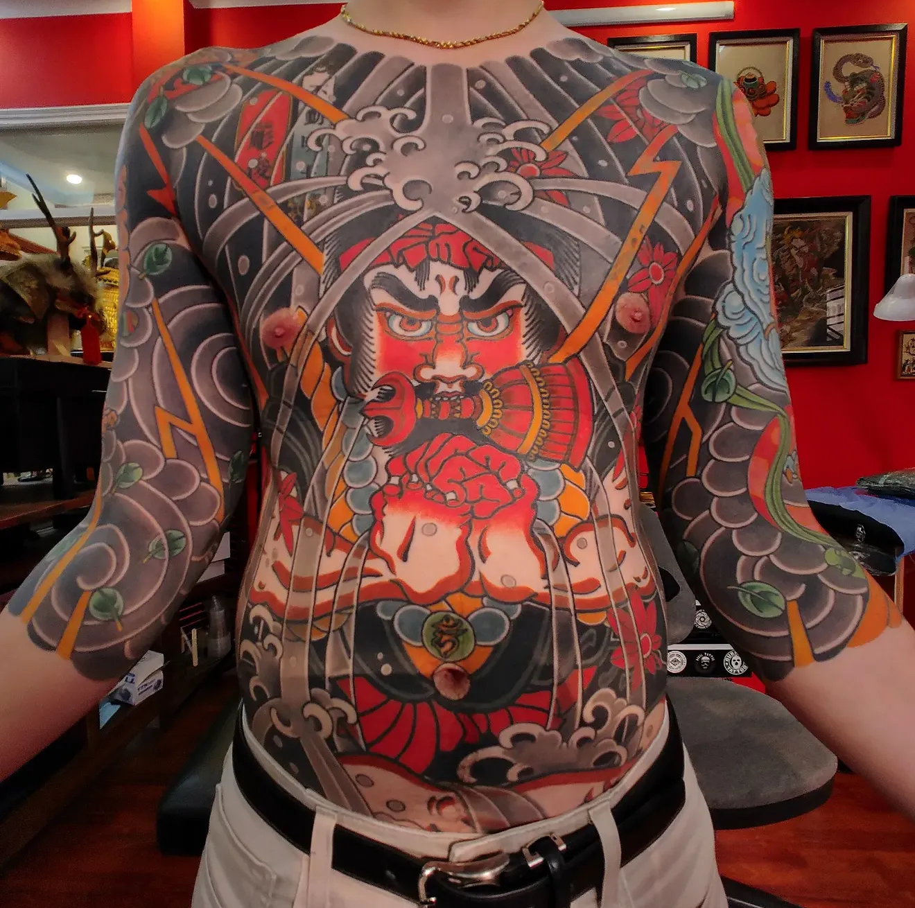 Hình xăm Traditional - Horituan đạt Giải Nhất Best of Oriental - Saigon Tattoo Expo 2022