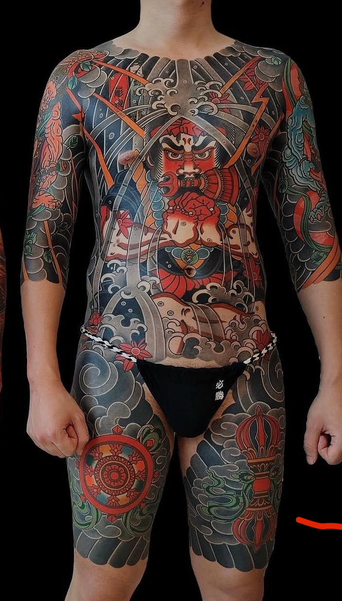 Chi tiết hình xăm Traditional - Horituan đạt Giải Nhất Best of Oriental - Saigon Tattoo Expo 2022