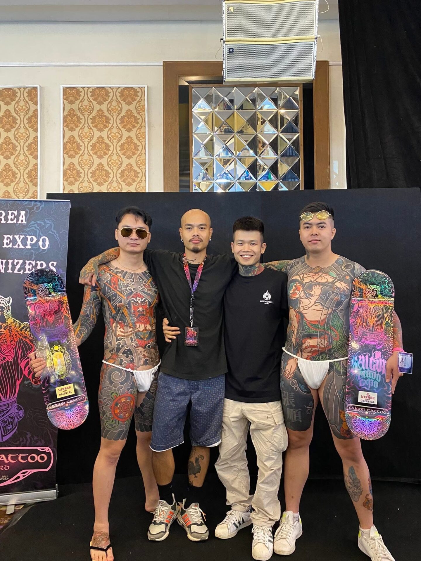 Horituan nhận Giải Nhất Best of Oriental - Saigon Tattoo Expo 2022