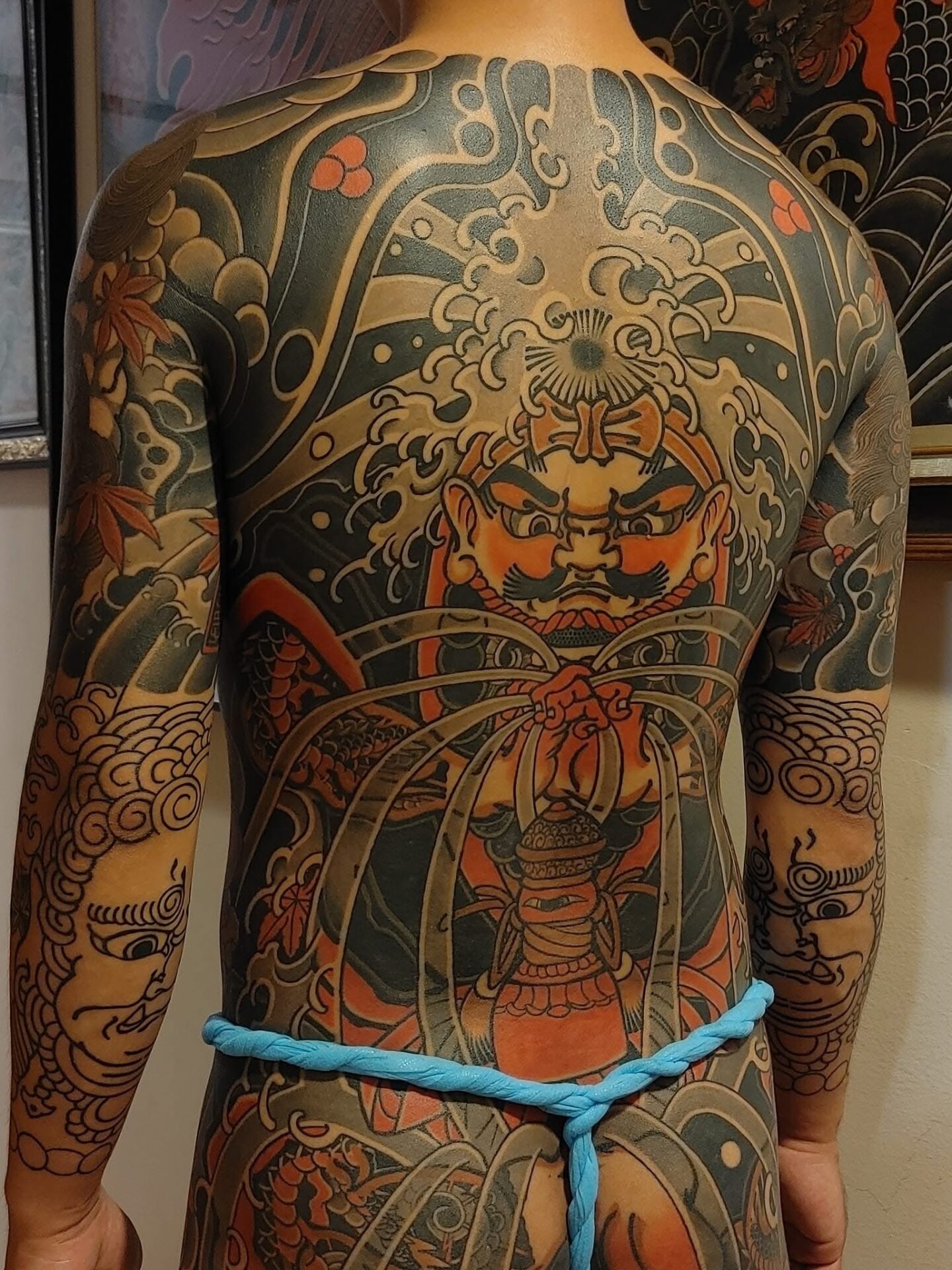 Hình xăm đạt giải 1st Best of Large Work: Chiang Mai Tattoo Time 2024 - Horituan Electric Tattoo