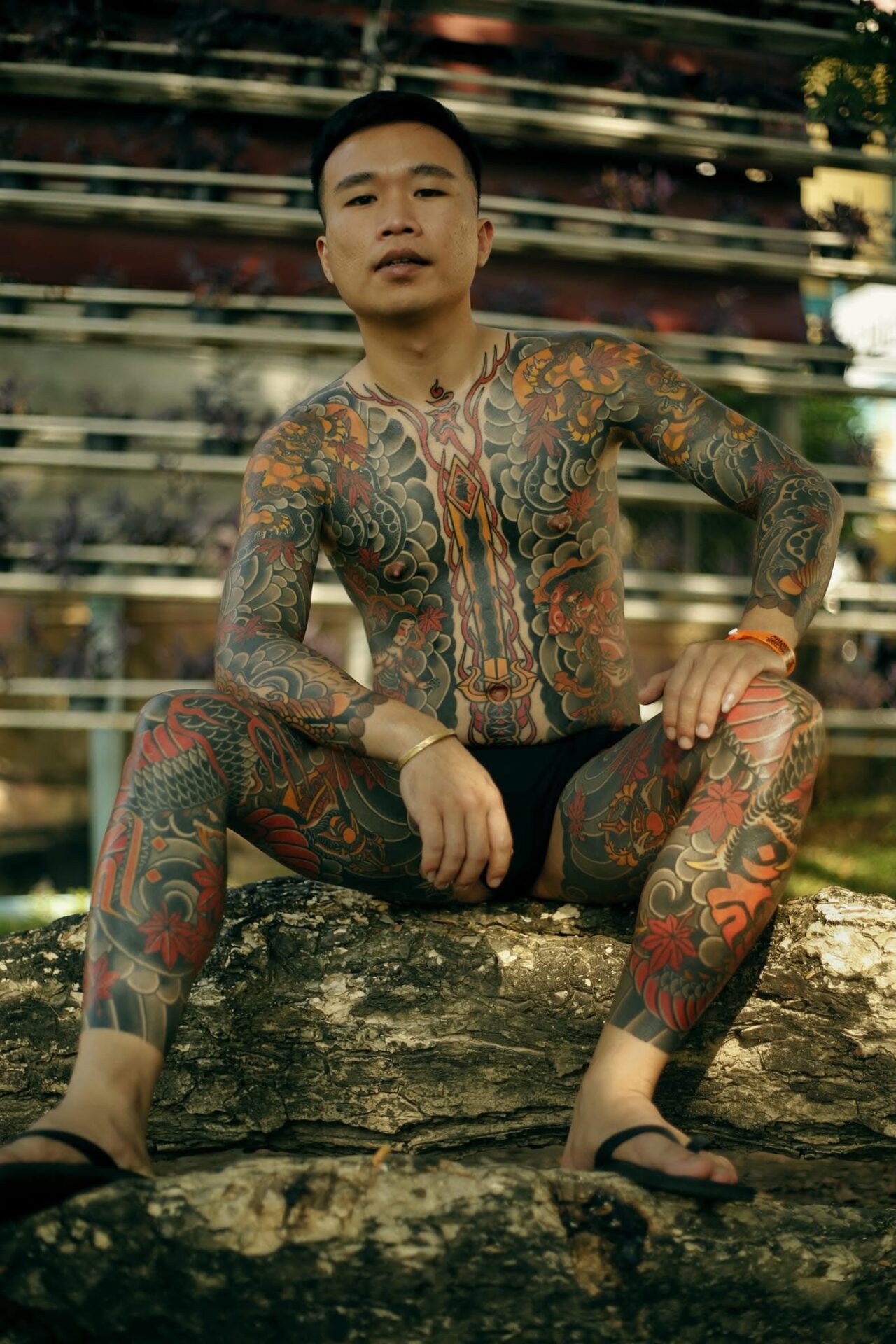 Hình xăm đạt giải 1st Chiang Mai Tattoo Time 2024 của Horituan