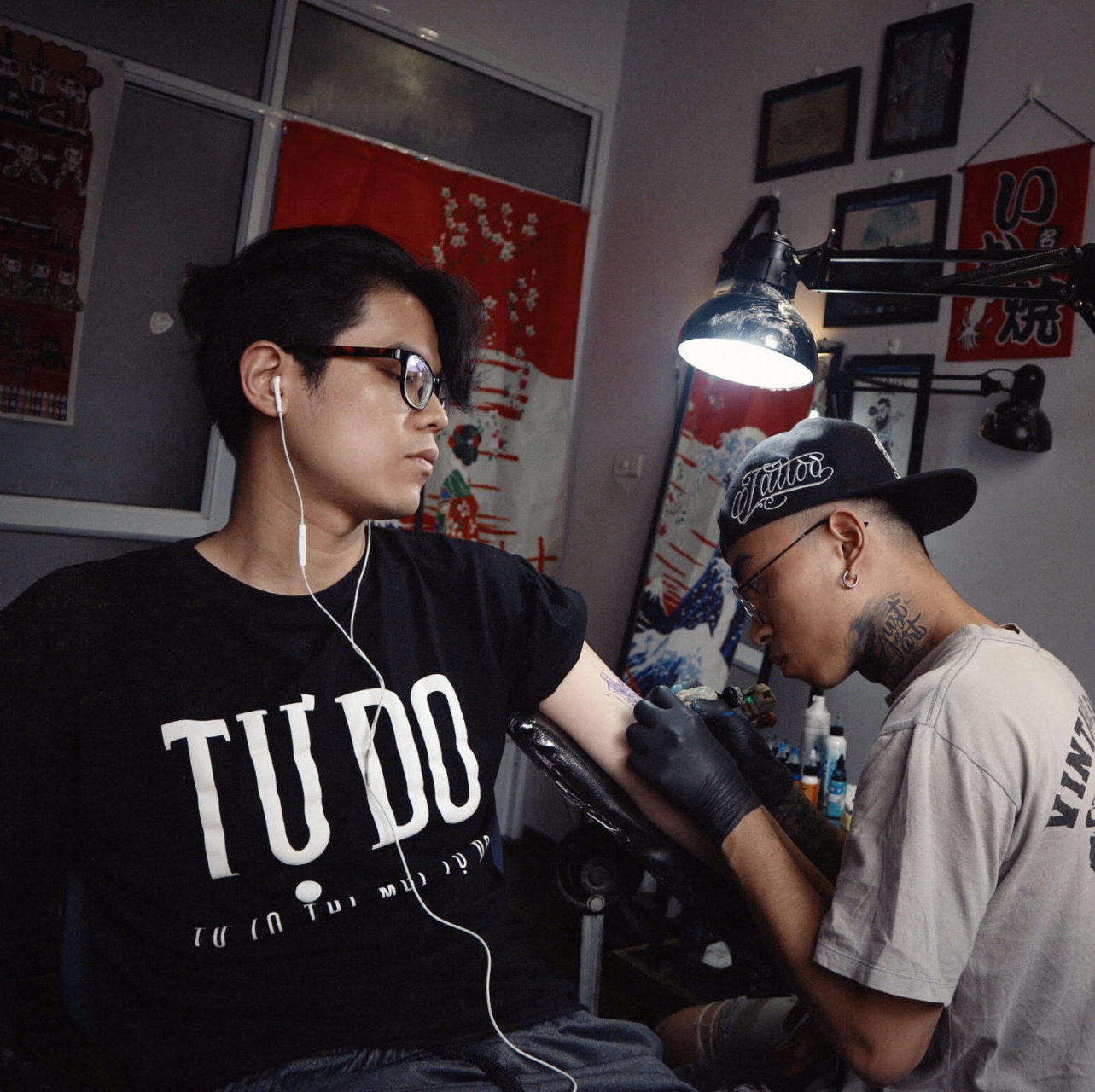 Thỏ / Rabit Run Dalab đi xăm tại Electric Tattoo